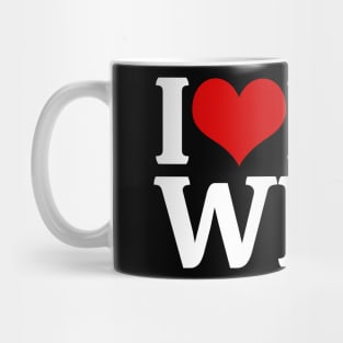 I Love My Wife Mug